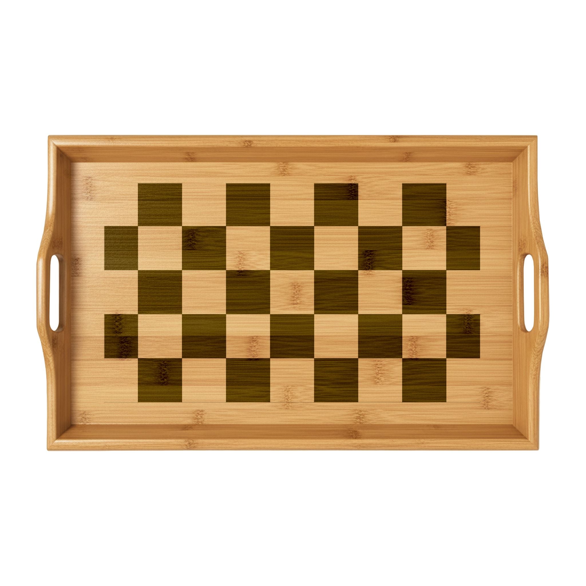Checkerboard Candle Tray