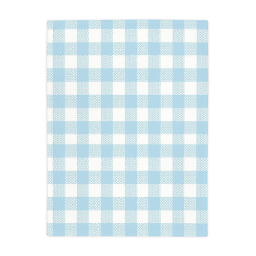 Baby Blue Gingham