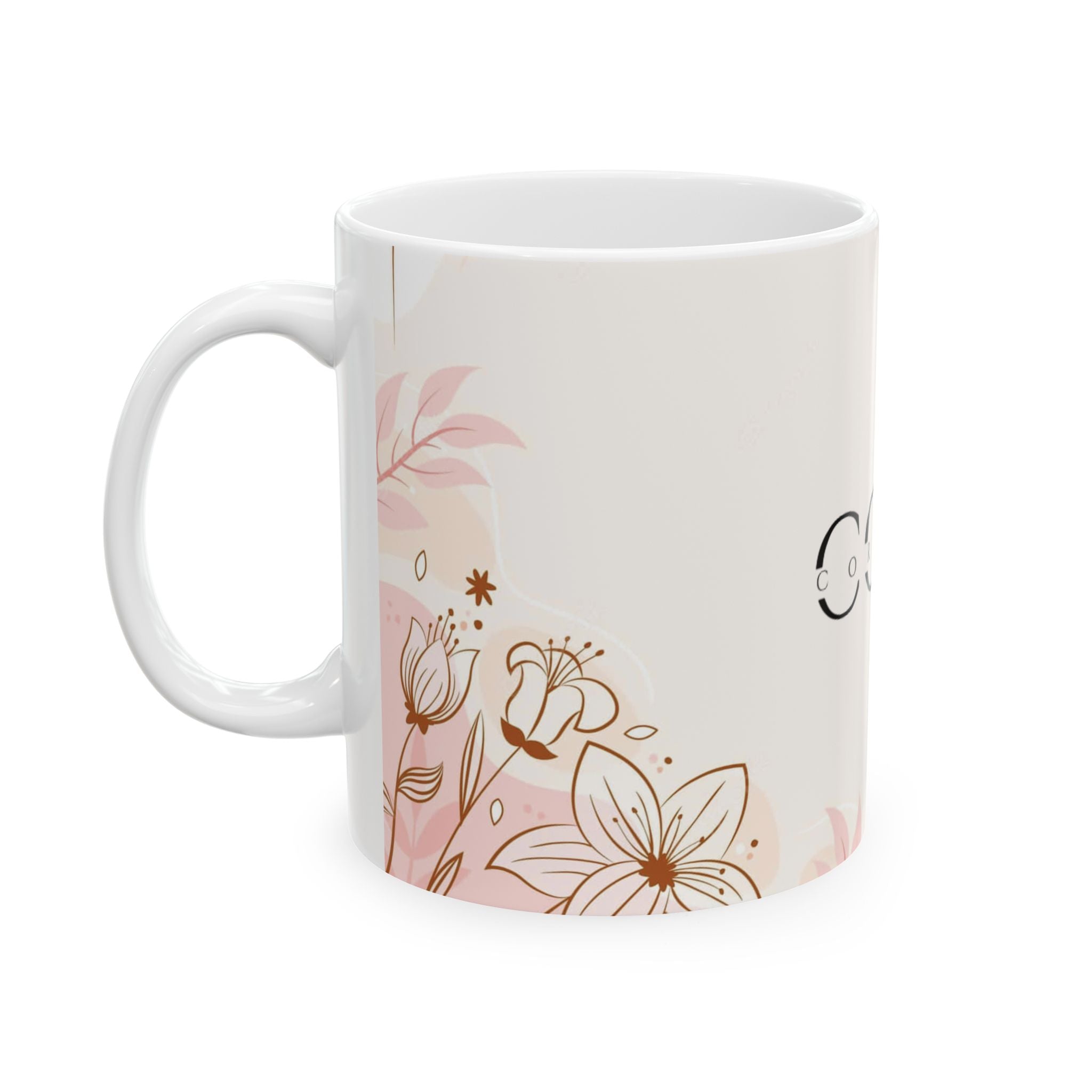Pink Petals Mug