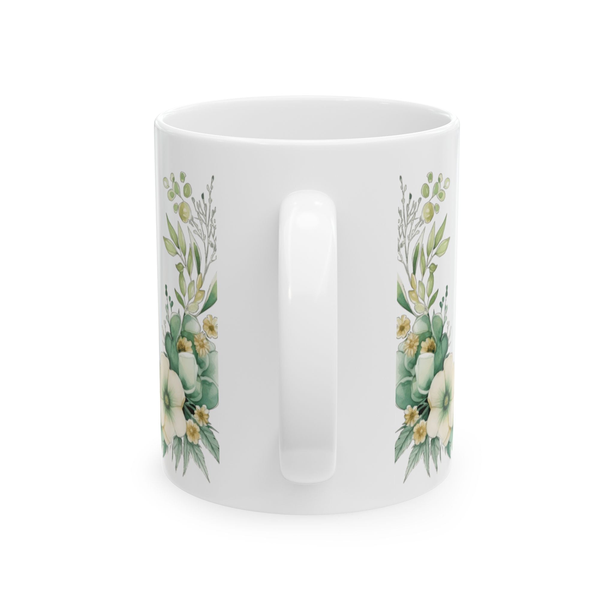 Sage Blossom Mug