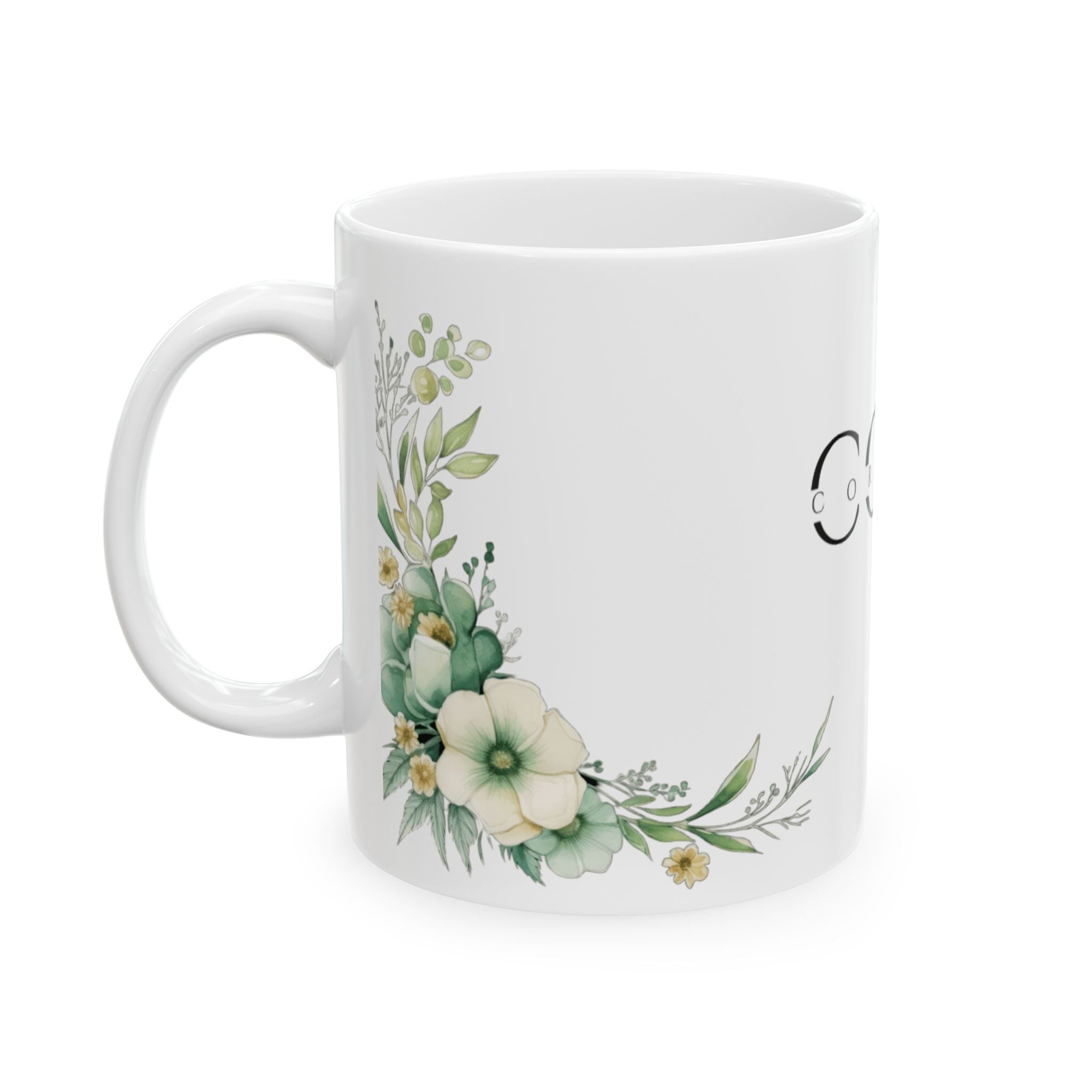 Sage Blossom Mug