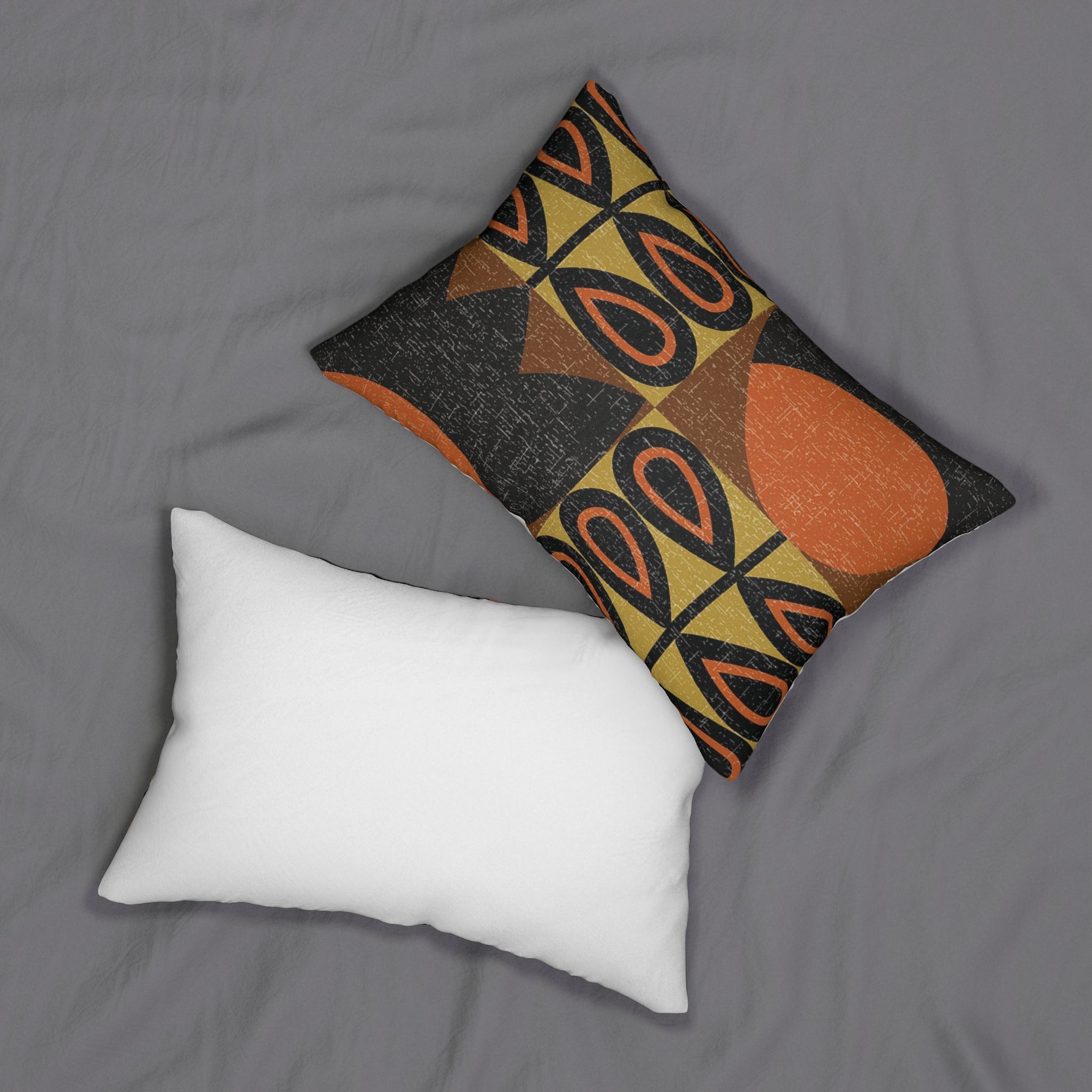 Modern Retro Lumbar Pillow