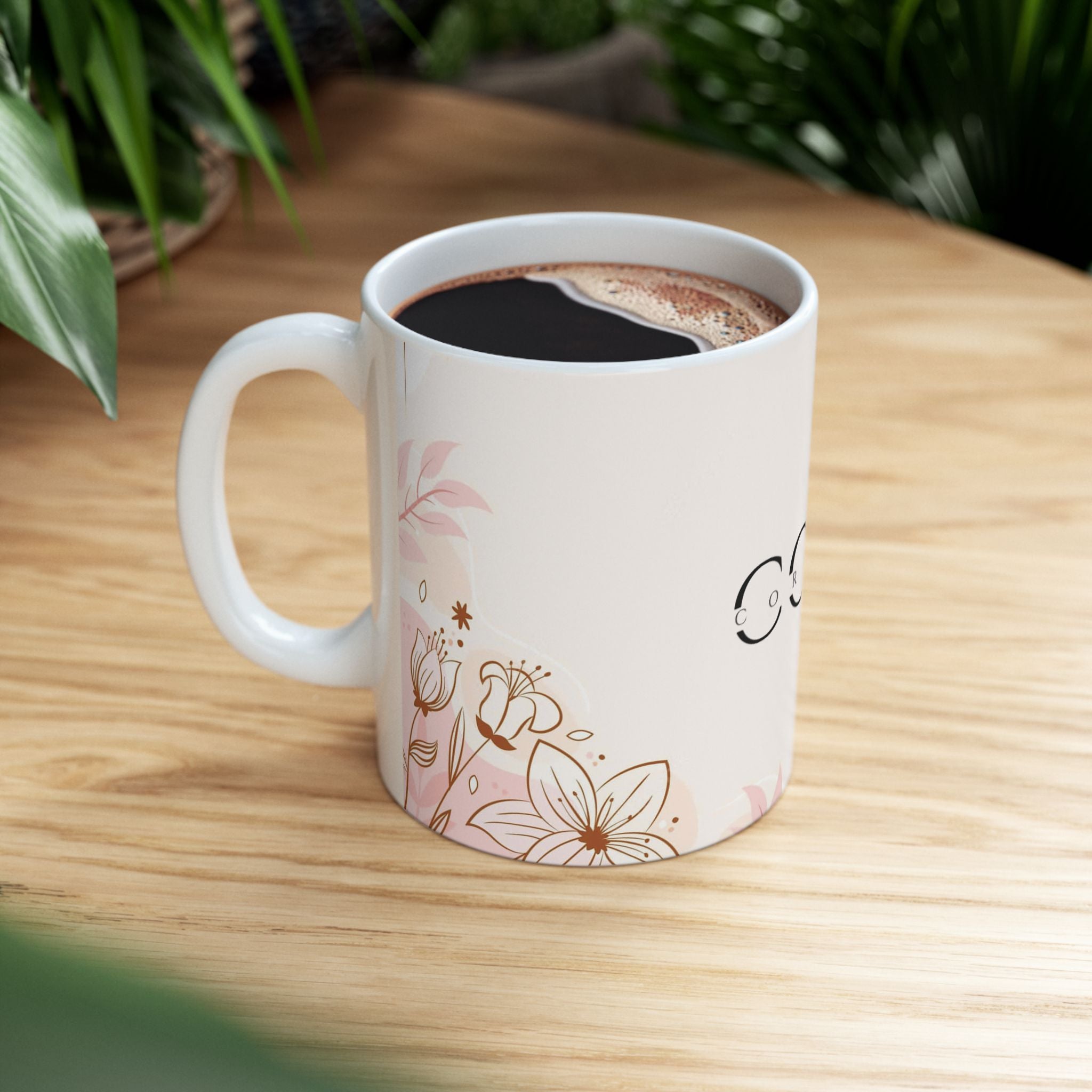 Pink Petals Mug