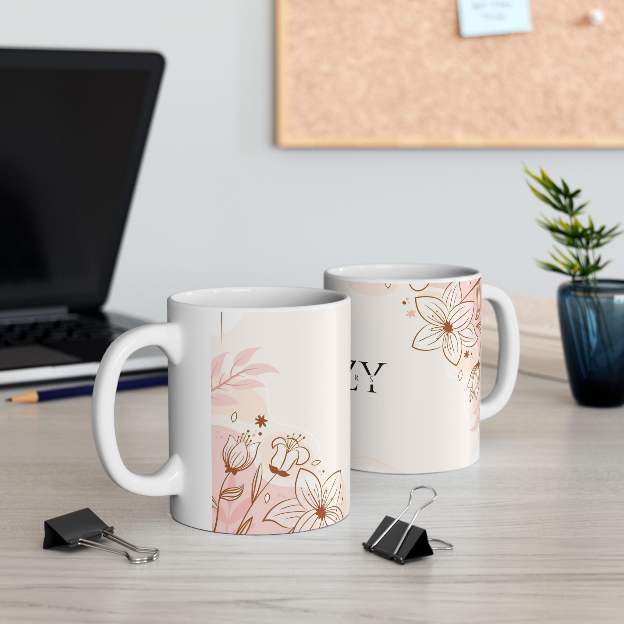 Pink Petals Mug