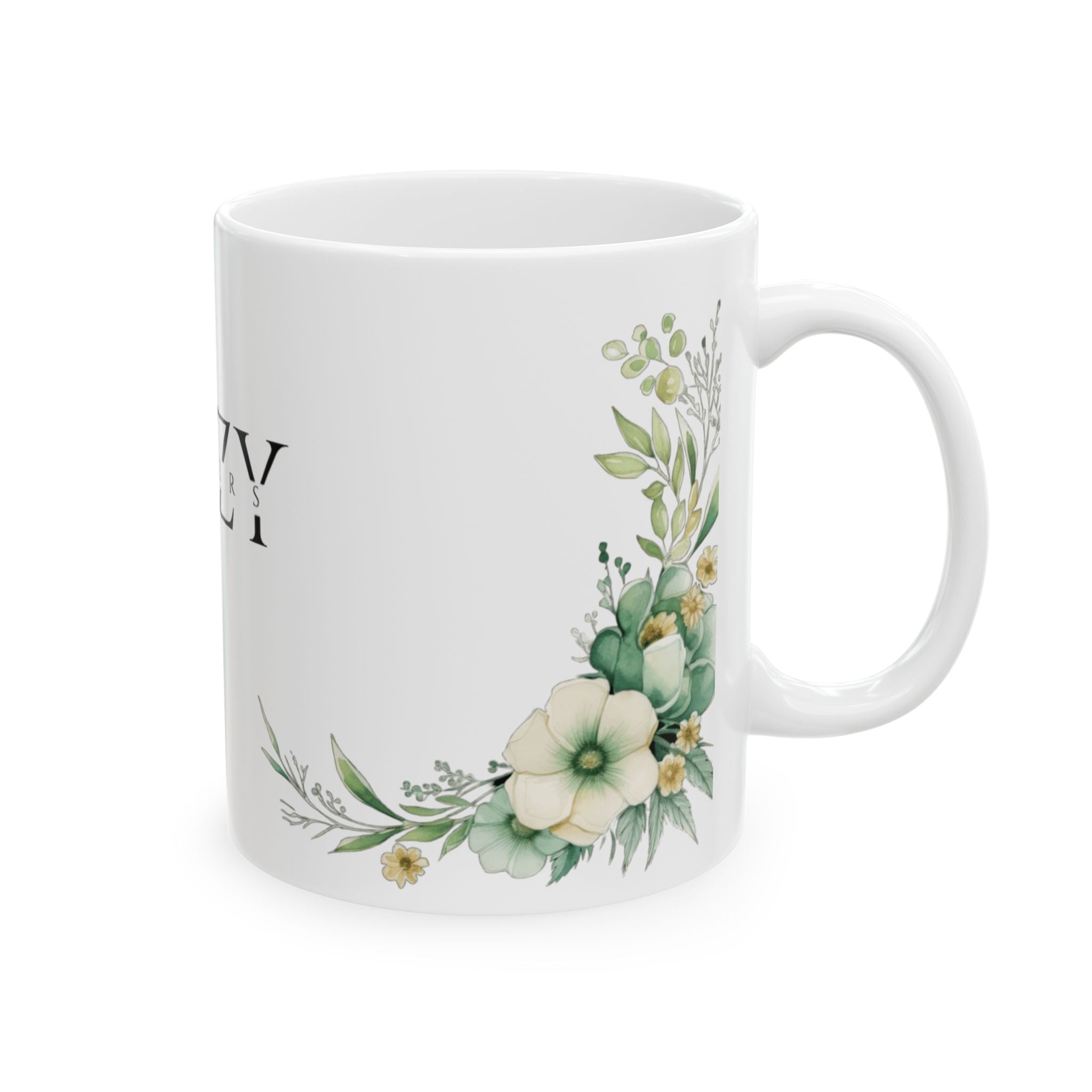 Sage Blossom Mug
