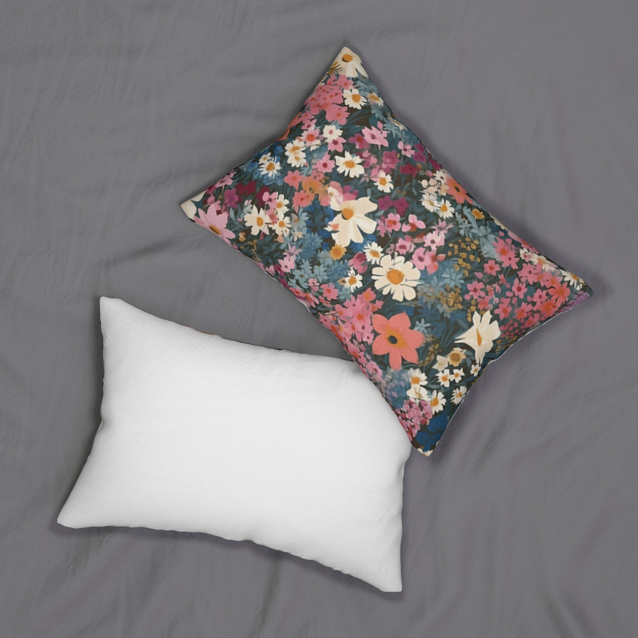 Floral Meadow Lumbar Pillow