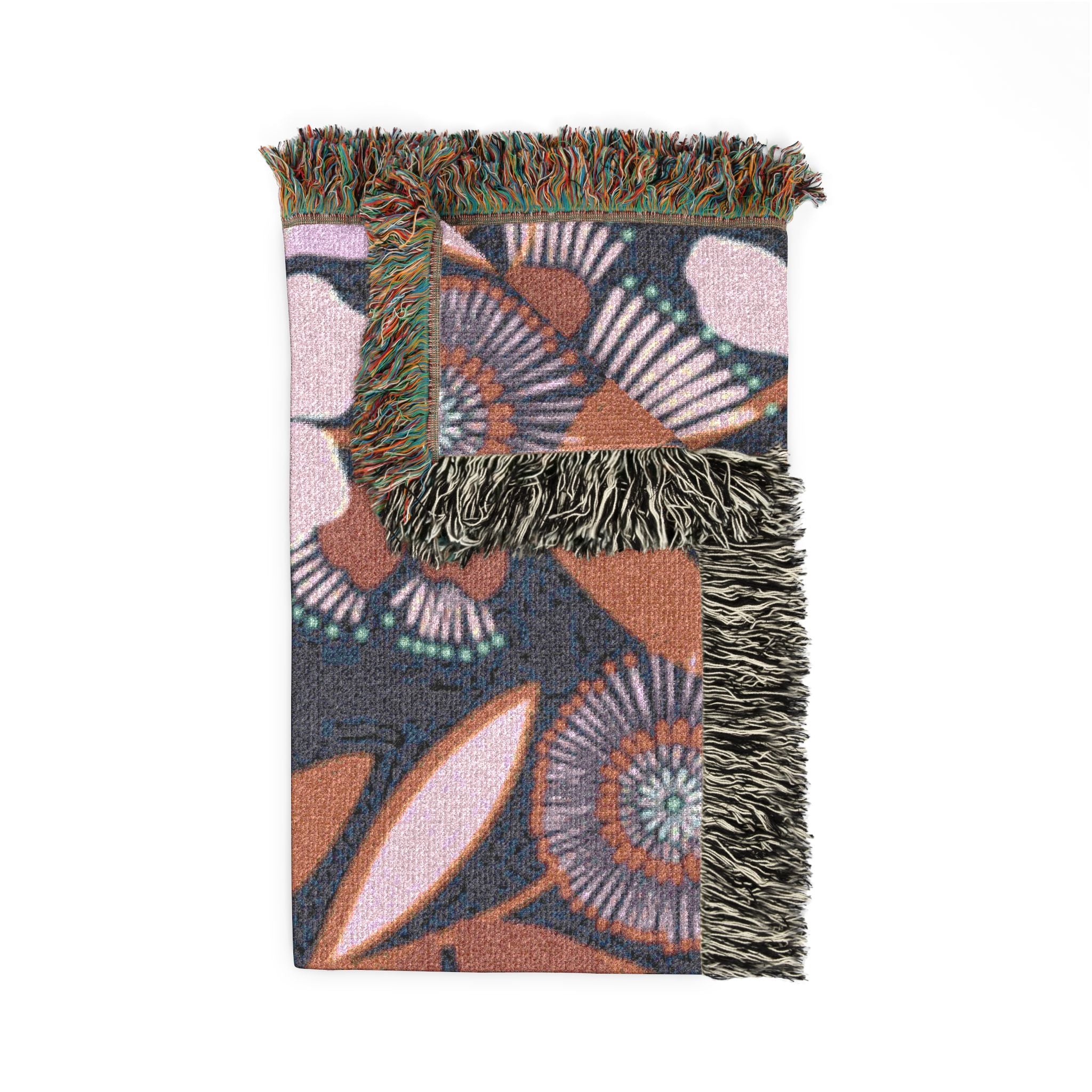 Floral Woven Blanket